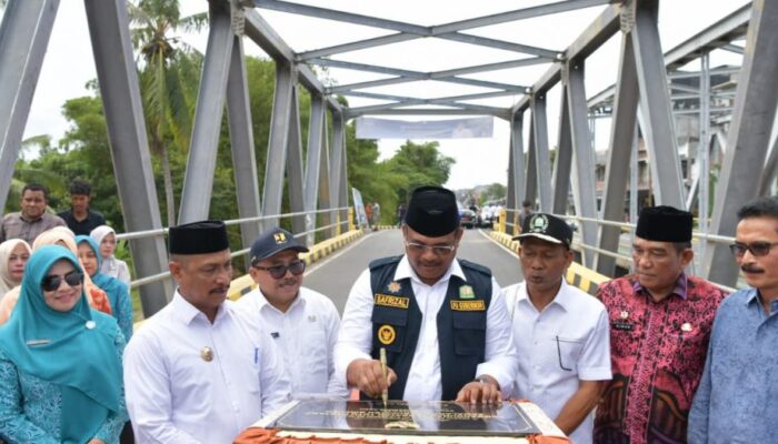 Jembatan Tutu Panjang Samalanga Senilai Rp23,4 Miliar Diresmikan