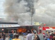 Tiga Ruko Ludes Terbakar Di Meulaboh