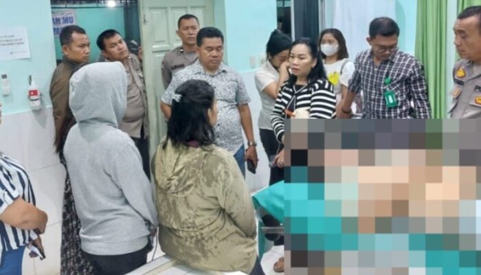 Polres P.Siantar Cek TKP Korban Tewas Saat Terapi
