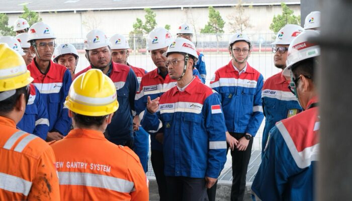 Kesiapan Swasembada Energi, Direktur Manajemen Risiko Pertamina Tinjau Sarfas Di Medan