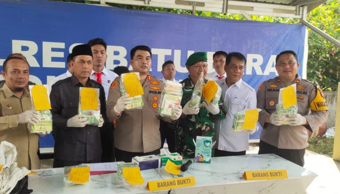 Bawa 10 Kilo Sabu, Warga Deliserdang Dibekuk Sat Narkoba Polres Batubara