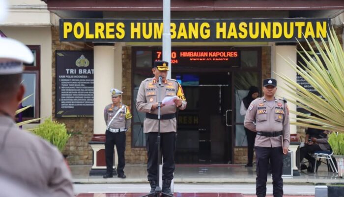 Kapolres Humbahas Ajak Masyarakat Taat Lalulintas