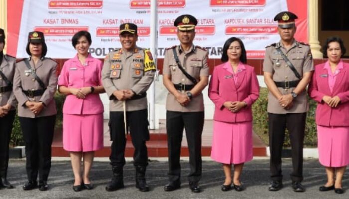Kapolres Pematangsiantar Pimpin Sertijab Pejabat Lingkungan Polres