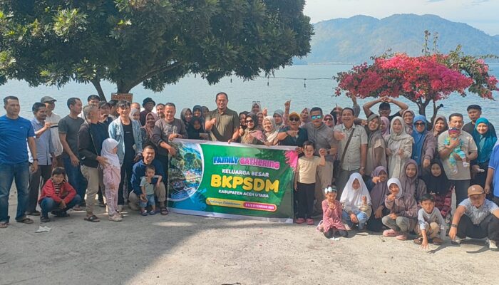 Family Gathering BKPSDM Aceh Utara Perkokoh Kekompakan