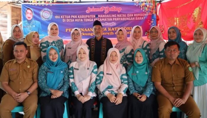 Ketua TP PKK Madina Lakukan Monitoring Desa Binaan