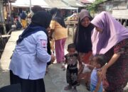 KSR-PMI Unit Unsam Bagikan PMT Di Gampong Telaga Tujuh
