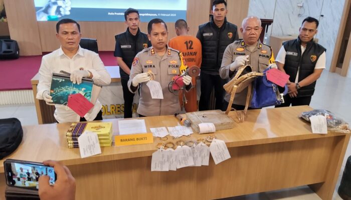 Rumah Disatroni Maling, Warga Sidimpuan Rugi Hampir Rp1 Miliar