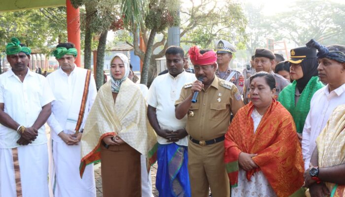 Pelepasan Pawai Pejalan Kaki Paal Kuddam