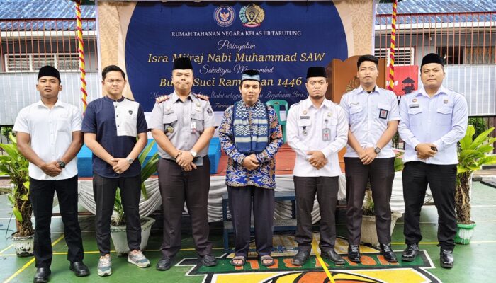 Rutan Tarutung Gelar Peringatan Isra Mikraj Nabi Muhammad SAW