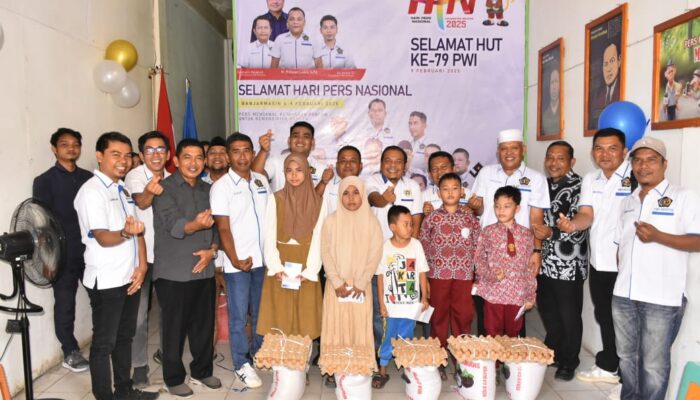 Momentum HPN, PWI Madina Santuni Anak Yatim
