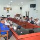 Plt Sekdako Tebingtinggi Kamlan saat memimipin rapat persiapan Ramadhan Fest 2025. Waspada/Ist