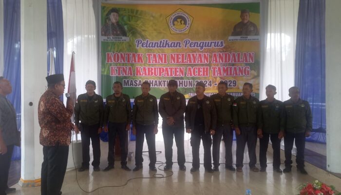 Jumadi Resmi Nahkodai KTNA Aceh Tamiang