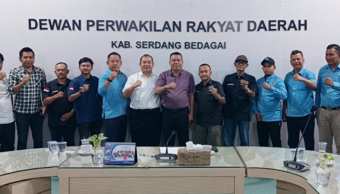 DPRD Sergai Dan PWI Komitmen Tingkatkan Kemitraan