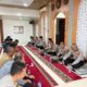 Tahlilan penghormatan dan doa bersama untuk Almarhum Abu Kuta Krueng di Polres Aceh Utara, Kamis (13/2). Waspada/ist