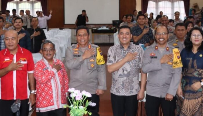 Kapolres Buka RAT Primkopol Resor P.Siantar