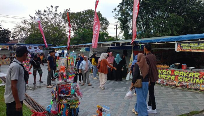 UMKM Ramaikan Bazar Di Lapangan Merdeka Langsa