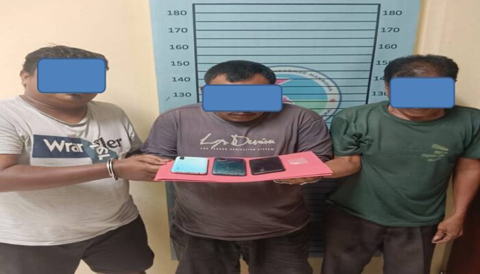 Sat Narkoba Polres Agara Bekuk Tiga Orang Diduga Terlibat Sabu