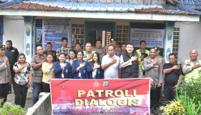 Kapolres Binjai Patroli Menggunakan Sepeda Motor