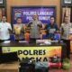 Kapolres Langkat, AKBP David Triyo Prasojo, SH, SIK, MSi, ketika memaparkan di Mapolres Langkat, Jum'at (14/02/2025).Waspada/ist