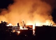 Bupati Agara Tinjau Lokasi Empat Rumah Hangus Terbakar