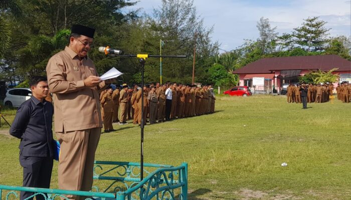 Pimpin Apel Perdana, Bupati Minta ASN Ubah Pola Fikir Lama