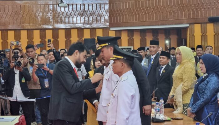 H. Mirwan – Baital Mukadis Resmi Menjabat Bupati dan Wakil Bupati Aceh Selatan