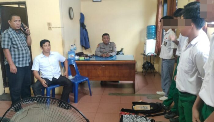 Polres P.Siantar Bersama Disdik Patroli Anak Sekolah Bolos