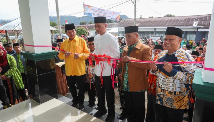 Masjid Ke-51 Haji Anif Diresmikan Di Ponpes Muhammadiyah Tapsel
