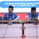 Wagub Aceh, Fadhlullah, memberikan sambutan serta arahan saat menggelar pertemuan bersama Kepala SKPA/Biro dan para petinggi BUMN/BUMD, serta pemangku kepentingan lainnya guna membahas sinergitas dalam mengembangkan berbagai sektor utama di Aceh, di Anjong Mon Mata, Banda Aceh, Senin (17/2). (Waspada/Zafrullah)