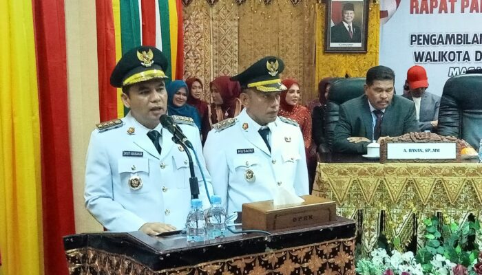 Usai Dilantik Jadi Wali Kota, Sayuti Tagih Janji Gubernur Rp100 M Per Tahun Untuk Lhokseumawe