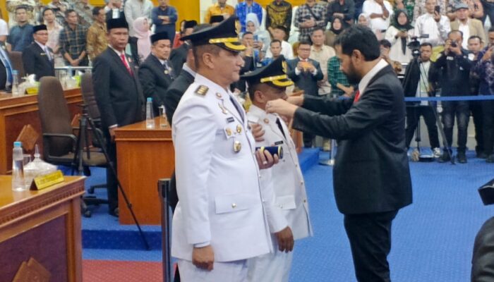 Armia Pahmi Dan Ismail Kini Pimpin Aceh Tamiang
