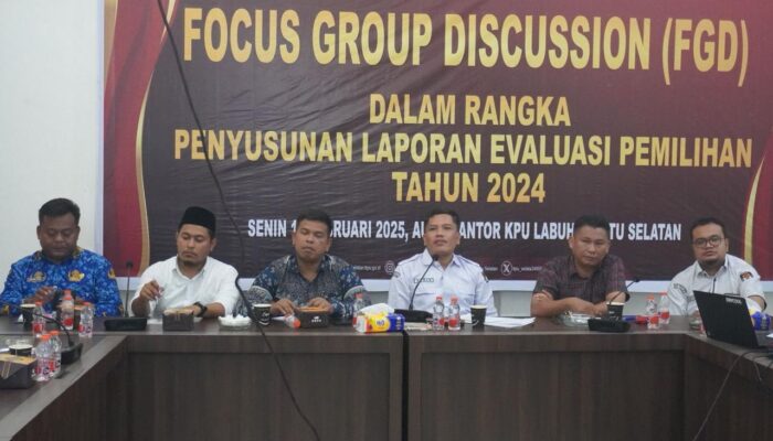KPU Labusel Himpun Masukan Untuk Menyusun Laporan Evaluasi Pemilihan Tahun 2024