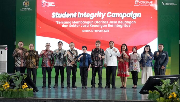 Cegah Korupsi, OJK Ajak Mahasiswa Tanamkan Integritas Sejak Dini Di USU