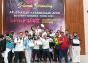 Karateka Polres Sabang Ukir Prestasi