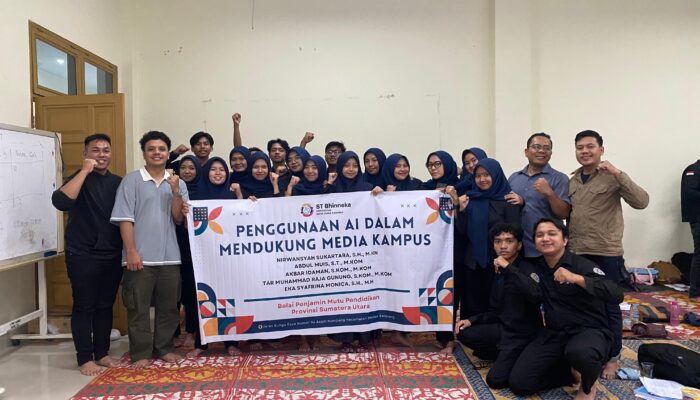 Dosen ST Bhinneka Gelar PKM, Sosialisasikan Penggunaan AI Untuk Kerja Media