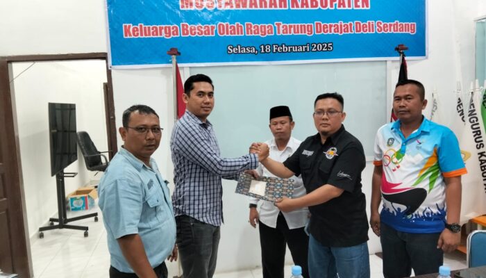 Yudha Pramudika Ellano Ketum Kodrat Deliserdang 2025-2029
