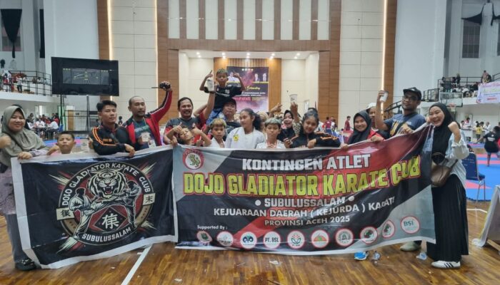 Karateka Subulussalam Penuhi Target 15 Medali