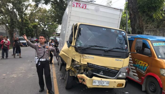 Tubrukan Beruntun Di P. Siantar, 5 Luka
