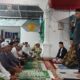 Bupati Abdya Safaruddin, saat memberikan siraman rohani, usai menjadi Imam sholat Subuh berjamaah, di Dayah Manyang Puskiyai Aceh. Selasa (18/2).Waspada/Syafrizal