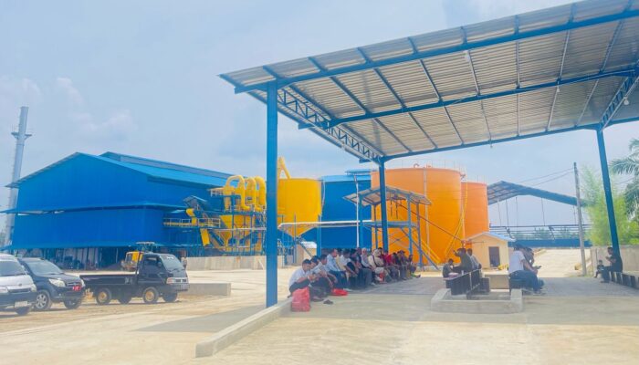Resmikan Pengoperasikan PKS PT Mitra Perkasa, Bupati Labusel Dukung Hilirisasi Industri Kelapa Sawit