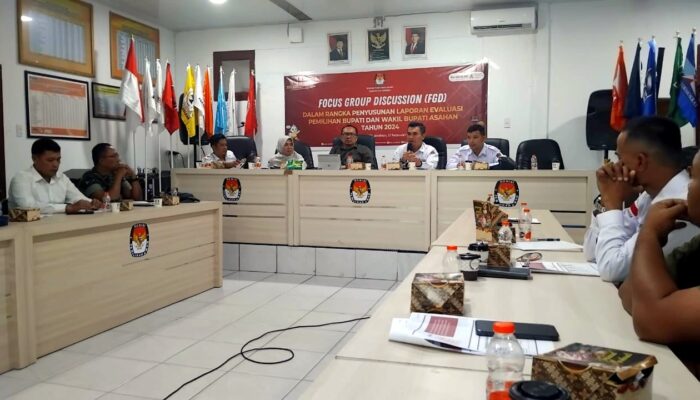 Evaluasi PilkadaKPU Asahan Lakukan FGD