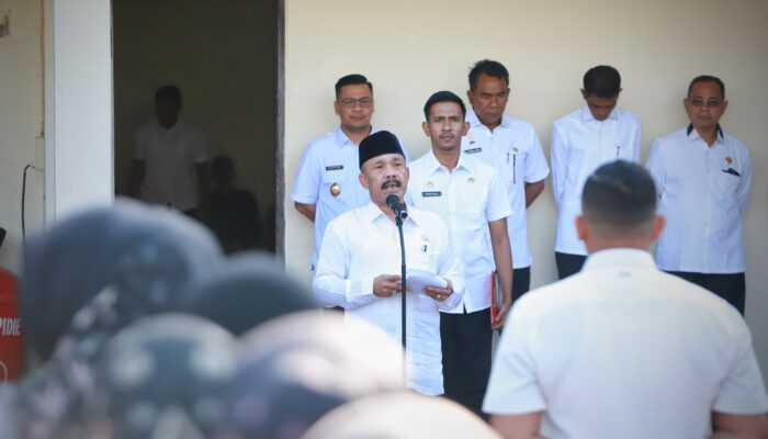 Apel Perdana Sarjani Dan Alzaizi, Minta ASN Tingkatkan Kinerja