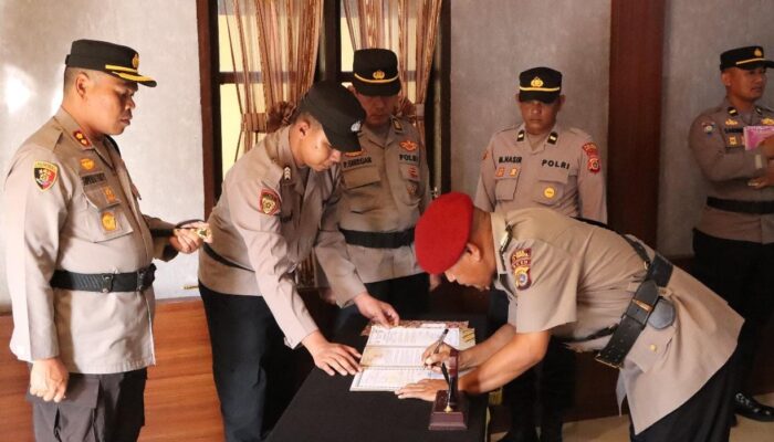 Kapolres Aceh Singkil Mutasi Kasat Narkoba Dan Kasat Samapta