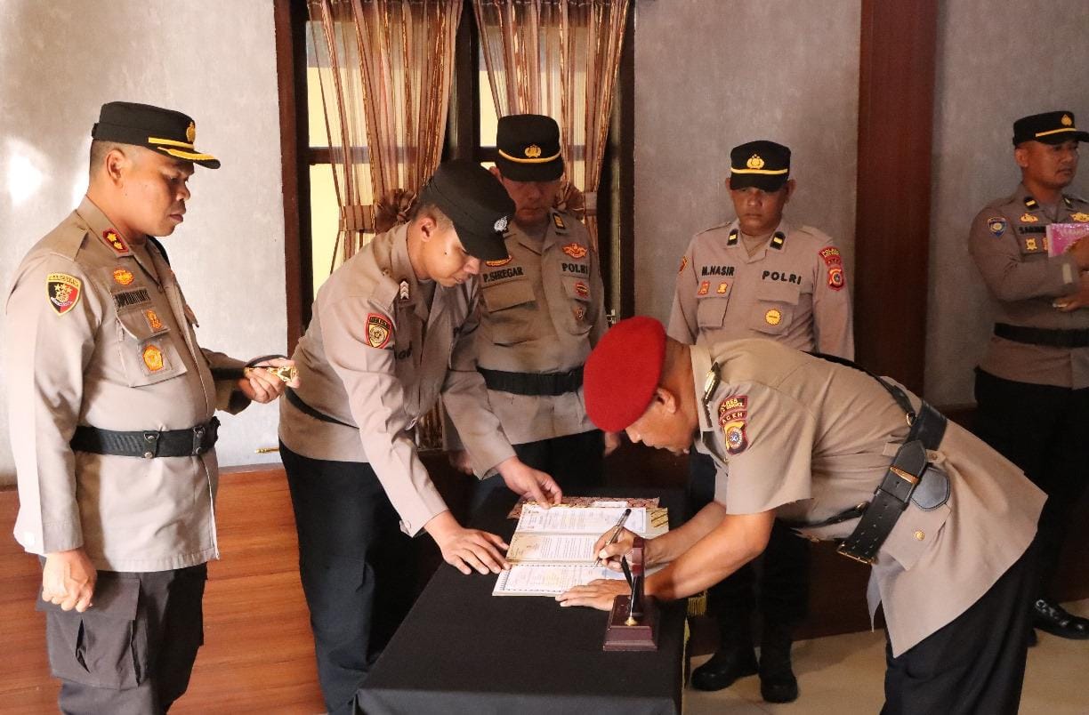 Kapolres Aceh Singkil Mutasi Kasat Narkoba Dan Kasat Samapta