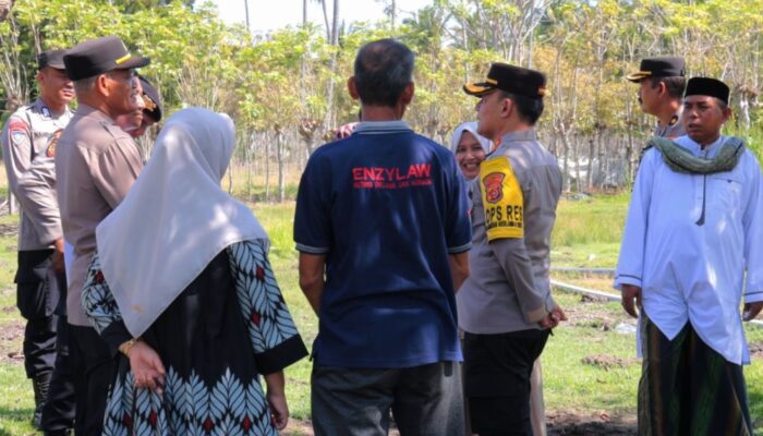 Curhatan Warga Ladong Ke Kapolresta Banda Aceh Saat Tanam Jagung