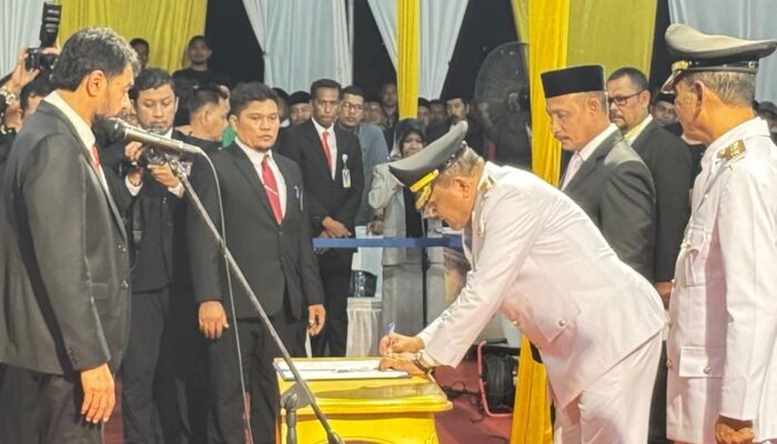 Ini Pesan Gubernur Aceh Saat Pelantikan Bupati Bireuen