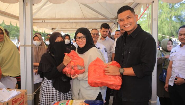 Pemko Gelar Pasar Murah Jelang Ramadan, Illiza-Afdhal Tuai Pujian Warga