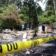 Tim Labfor Polda Sumut Olah TKP Dugaan Pembakaran Rumah Warga Kluet Utara