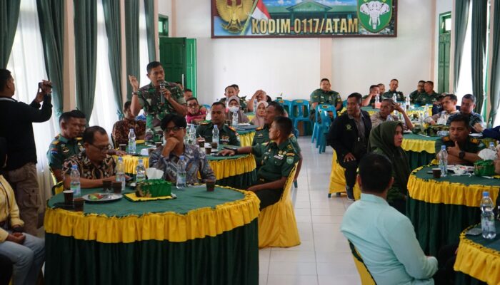 Kodim Aceh Tamiang Bangun Sinergitas Wujudkan Swasembada Pangan