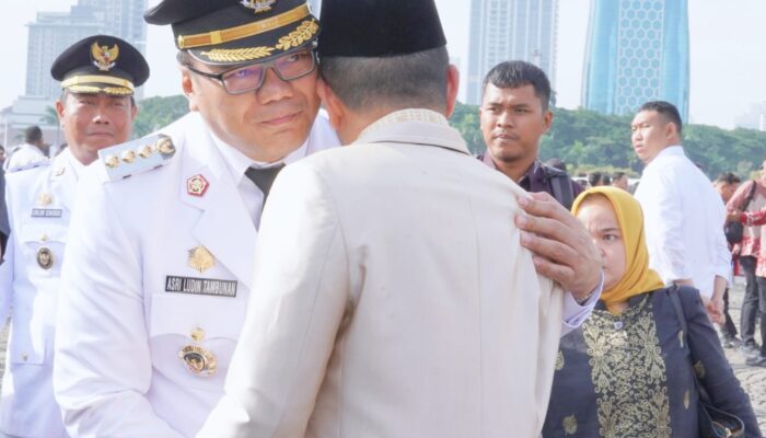 Ketua DPRD Deliserdang Hadiri Pelantikan Kepala Daerah Se-Indonesia